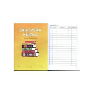 Žákovská knížka ŽLUTÁ - hodnocení a sebehodnocení 1.a 2. stupeň