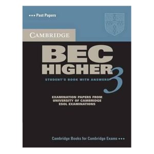 Cambridge BEC Higher 3 Student's Book with Answers