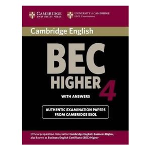 Cambridge BEC 4 Higher Student's Book with answers