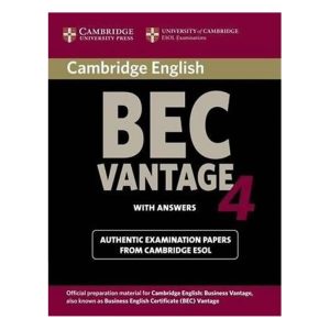 Cambridge BEC 4 Vantage Student's Book with answers