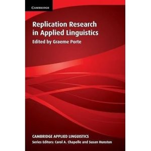 Replication Research in Applied Linguistics