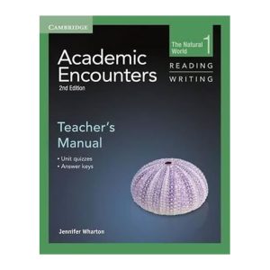 Academic Encounters 2ed Level 1 Teacher's Manual Reading and Writing