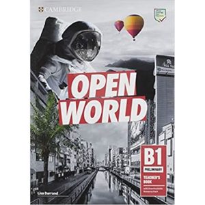 Open World Preliminary Teacher's Book with Downloadable Resource Pack