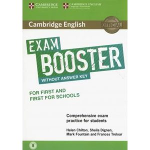 Cambridge English Exam  Booster for First and First for Schools without Answer Key with Au