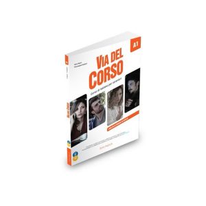 Via del Corso A1 Libro dello studente ed esercizi + CD audio (2) + DVD video